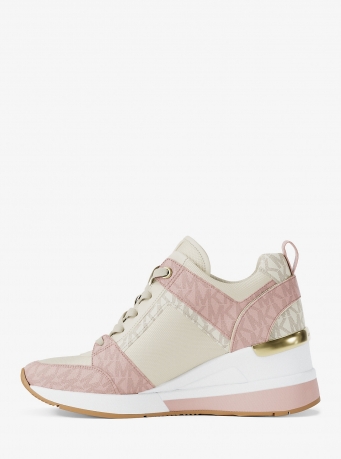 MICHAEL Michael Kors Georgie Signature Logo Trainer