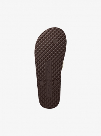 MICHAEL Michael Kors Signature Logo Flip Flops