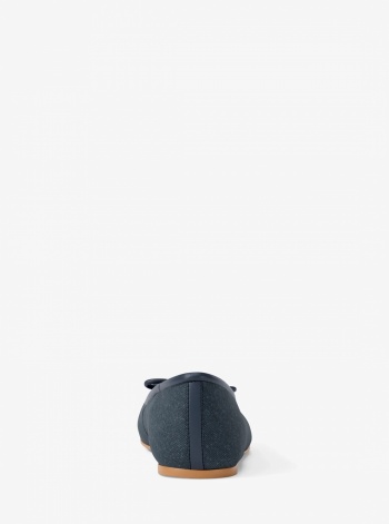 Savannah Denim Ballet Flat