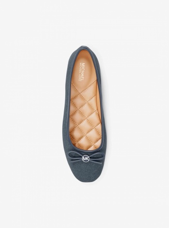 Savannah Denim Ballet Flat