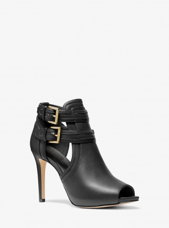 Michael Kors Blaze Open-Toe Ankle Boot