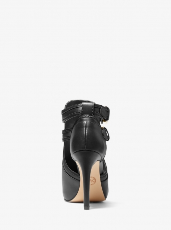 Michael Kors Blaze Open-Toe Ankle Boot