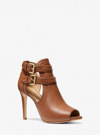 Michael Kors Blaze Open-Toe Ankle Boot