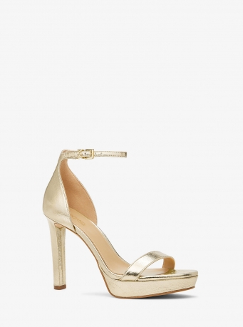 MICHAEL Michael Kors Margot Metallic Platform Sandal