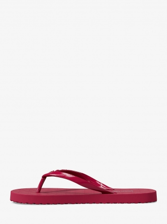 Michael Kors Signature Logo Flip Flops