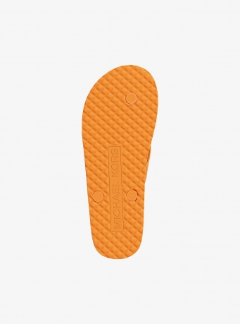 Michael Kors Signature Logo Flip Flops