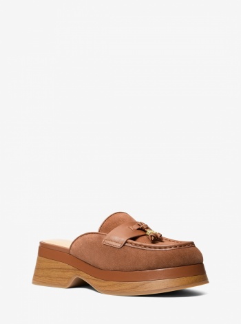 Zoe Suede Mule