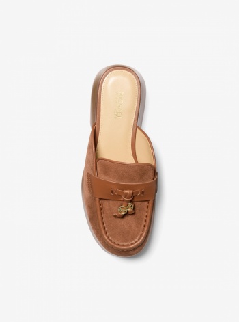 Zoe Suede Mule