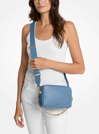 MICHAEL Michael Kors Bryant Medium Pebbled Leather Camera Crossbody Bag
