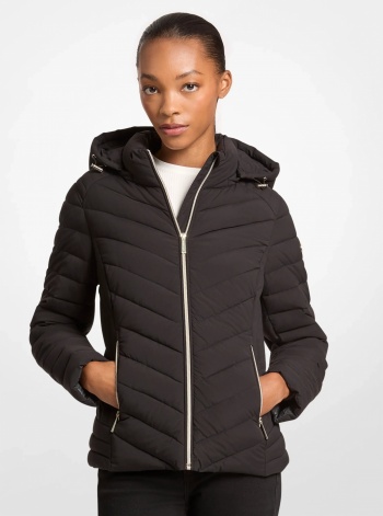Chevron Quilted Reversible Jacket