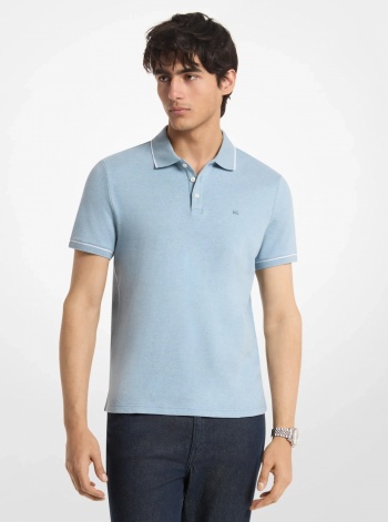 Michael Kors Mens Gramercy Cotton Polo Shirt
