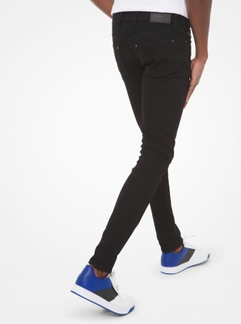 Michael Kors Mens Slim-Fit Stretch-Cotton Jeans