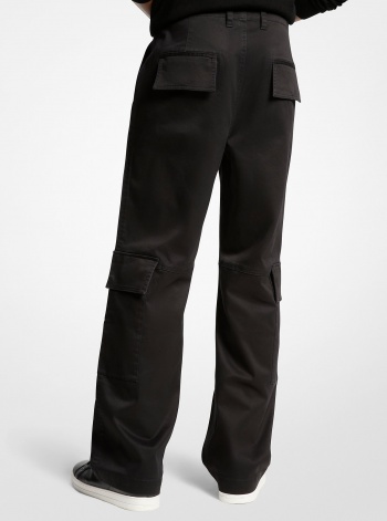 Michael Kors Mens Stretch Cotton Cargo Pants