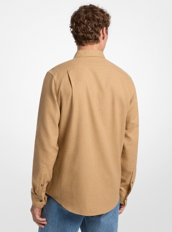 Michael Kors Mens Cotton Flannel Shirt