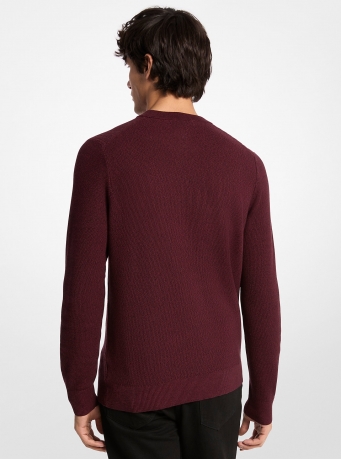 Michael Kors Mens Cotton Mouliné Sweater