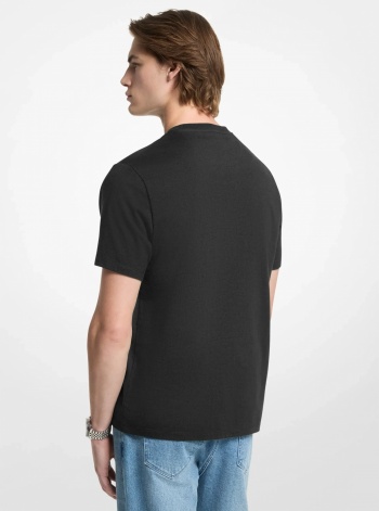 Michael Kors Mens Logo Cotton T-Shirt