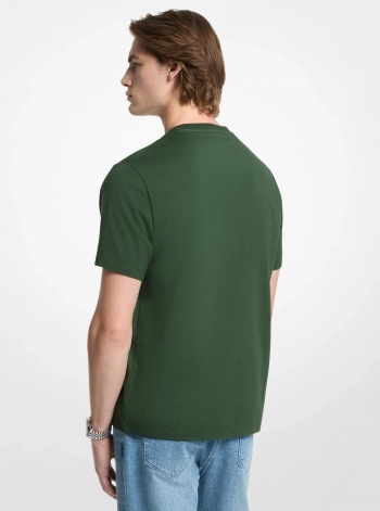 Michael Kors Mens Logo Cotton T-Shirt