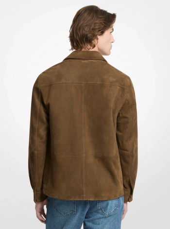 Michael Kors Mens Suede Jacket