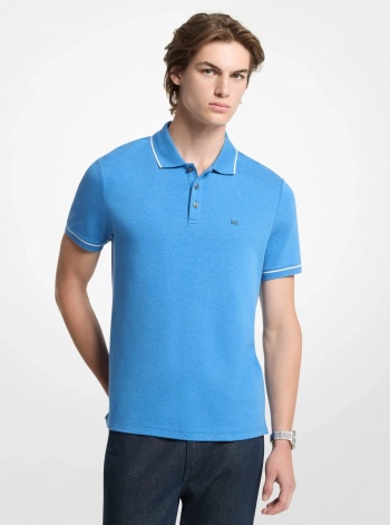 Michael Kors Mens Gramercy Cotton Polo Shirt