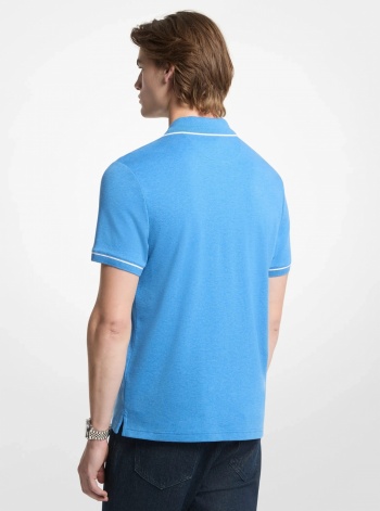 Michael Kors Mens Gramercy Cotton Polo Shirt