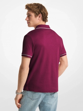 Michael Kors Mens Gramercy Cotton Polo Shirt