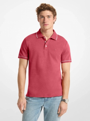 Michael Kors Mens Gramercy Cotton Polo Shirt