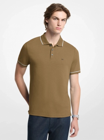 Michael Kors Mens Gramercy Cotton Polo Shirt