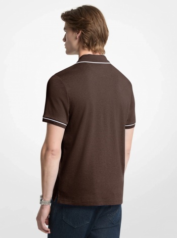 Michael Kors Mens Gramercy Cotton Polo Shirt