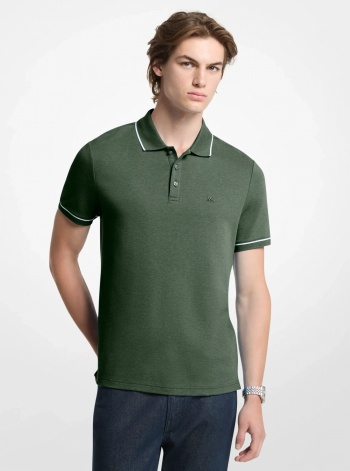 Michael Kors Mens Gramercy Cotton Polo Shirt