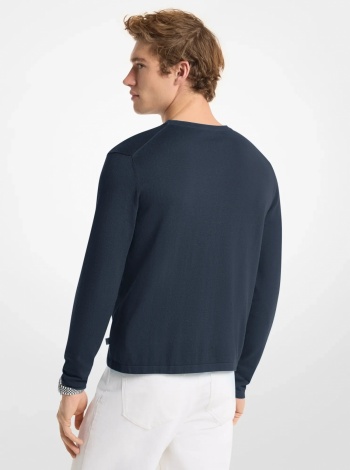 Michael Kors Mens Cotton Jersey Sweater