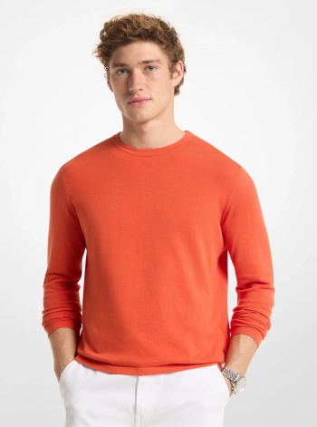 Michael Kors Mens Cotton Jersey Sweater