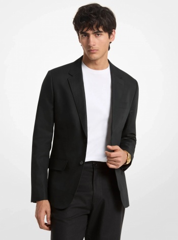 Michael Kors Mens Linen And Cotton Blazer