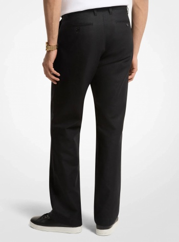 Michael Kors Mens Finn Linen and Cotton Chino Pants