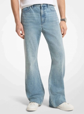 Michael Kors Mens Bootcut Denim Jeans
