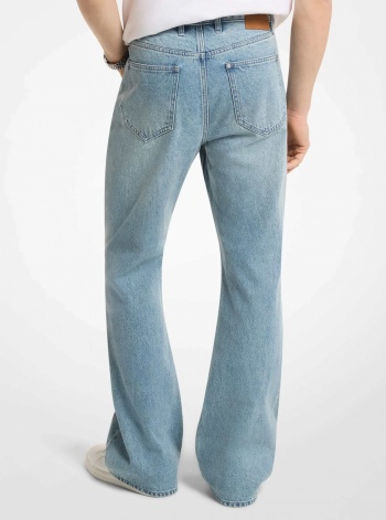 Michael Kors Mens Bootcut Denim Jeans