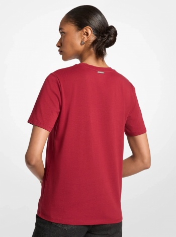 Embellished Graphic Logo T-shirt