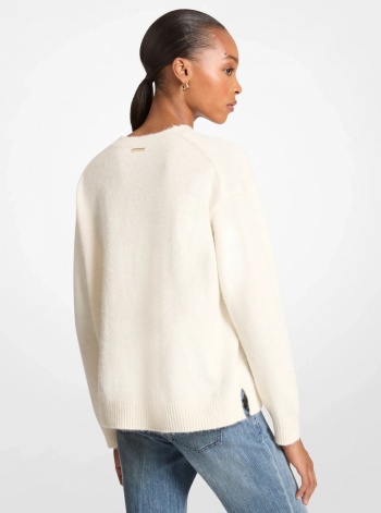 Logo Appliqué Knit Sweater
