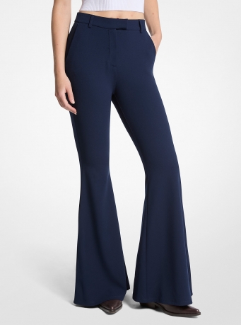 MICHAEL Michael Kors Stretch Crepe Flared Pant