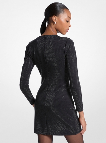 MICHAEL Michael Kors Embellished Scuba Mini Dress