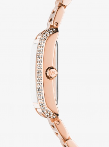 Michael Kors Petite Emery Rose Gold-Tone Watch and Jewelry Gift Set