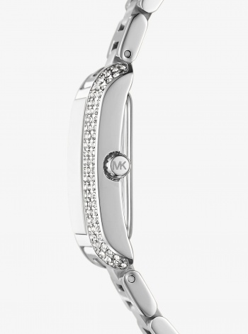 Michael Kors Petite Emery Silver-Tone Watch and Jewelry Gift Set