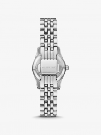 Michael Kors Petite Lexington Pavé Silver-Tone Watch