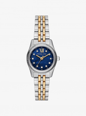 Michael Kors Mini Lexington Pavé Two-Tone Watch