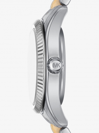 Michael Kors Mini Lexington Pavé Two-Tone Watch
