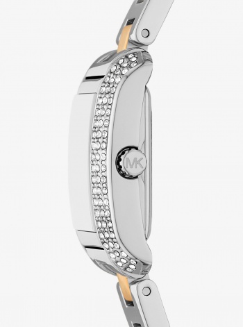 Michael Kors Petite Emery Pavé Two-Tone Watch