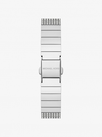 Michael Kors Mini Darrington Pavé Silver-Tone Watch