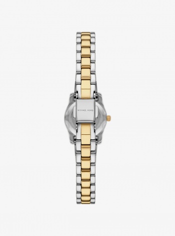 Michael Kors Micro Lexington Pavé Two-Tone Watch