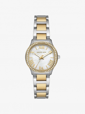 Michael Kors Mini Sage Pavé Two-Tone Watch
