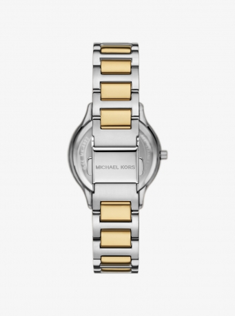 Michael Kors Mini Sage Pavé Two-Tone Watch