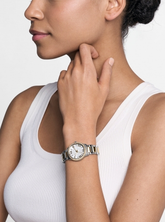Michael Kors Mini Sage Pavé Two-Tone Watch